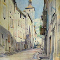 Rue Neuve à Châtillon en Diois