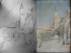 Tour de l'horloge à Vaison-la-Romaine avec étude