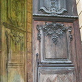 Église de la visitation du Mans : détail de la porte