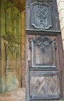 Église de la visitation du Mans : détail de la porte