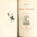 Oeuvres de Jules Claretie
