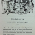 Méditation XIII : Eprouvettes gastronomiques, avec texte
