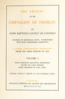 The amours of the Chevalier de Faublas - Page de garde