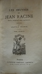 Oeuvres de J. Racine