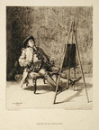 L'Amateur de tableaux - L'eau forte en 1875