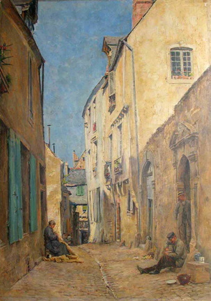 Rue St Pavin de la Cité au Mans