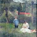 Eugénie et Pierre au jardin