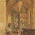 Intérieur de l'église Notre Dame des marais de la Ferté-Bernard